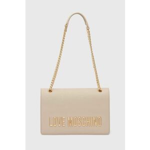 Love Moschino poseta culoarea bej, JC4192PP1LKD0000 imagine