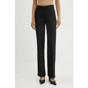 Morgan pantaloni PBEKA.F femei, culoarea negru, drept, medium waist, PBEKA.F imagine