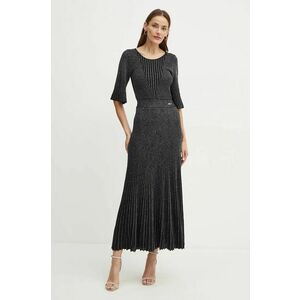 Karl Lagerfeld rochie culoarea negru, maxi, evazati, 246W1316 imagine