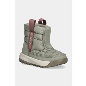 Columbia cizme de iarna copii SNOWTROT MID culoarea gri, 2078912 imagine