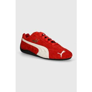 Puma sneakers din piele intoarsă Speedcat OG culoarea rosu, 398846 imagine