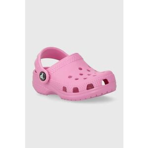 Crocs slapi copii CROCS LITTLES culoarea roz imagine