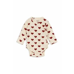 Konges Sløjd body din bumbac pentru bebelusi MINNIE NEWBORN BODY GOTS KS101609 imagine