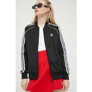 adidas Originals bluză femei, culoarea negru, cu imprimeu IB5912-black imagine