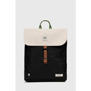 Lefrik rucsac culoarea negru, mare, modelator imagine