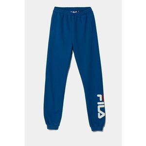 Fila pantaloni copii culoarea violet, cu imprimeu imagine