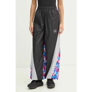 adidas by Stella McCartney pantaloni femei, culoarea negru, modelator, IW9849 imagine