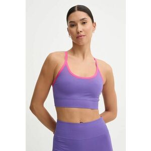 United Colors of Benetton sutien sport culoarea violet, neted, 189T3H00E imagine