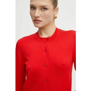 BOSS cardigan din lână culoarea roșu, light, 50492552 imagine