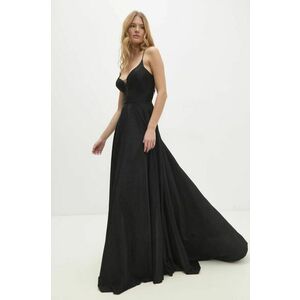 Answear Lab rochie culoarea negru, maxi, evazati imagine