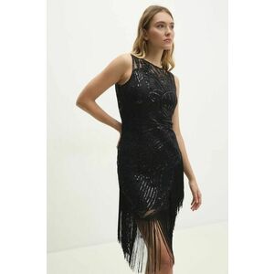 Answear Lab rochie culoarea negru, mini, mulata imagine