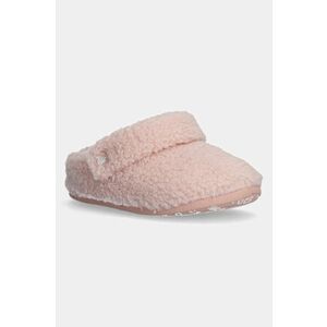 Crocs papuci copii CLASSIC COZZZY SLIPPER culoarea roz, 210856.G imagine