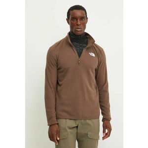 The North Face hanorac 100 Glacier culoarea maro, uni, NF0A855W1OI1 imagine