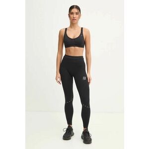 Compressport leggins de alergare Winter Running culoarea negru, uni, ATIW3259 imagine