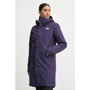 The North Face geacă sport din puf Suzanne Triclimate 2.0 culoarea violet, NF0A89JM7O91 imagine