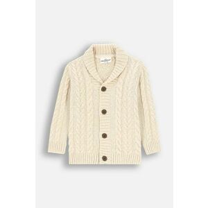 Coccodrillo cardigan bebe culoarea bej, ELEGANT BABY BOY imagine