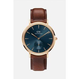 Daniel Wellington ceas barbati, culoarea maro imagine