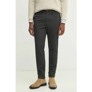 BOSS pantaloni barbati, culoarea negru, mulata, 50519121 imagine