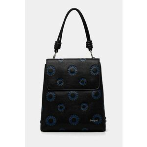 Desigual rucsac AVALON HAMPTON femei, culoarea negru, mic, modelator, 24WAKP07 imagine