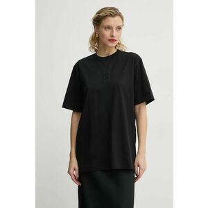 By Malene Birger tricou din bumbac FAYEH. femei, culoarea negru, Q72365007Z imagine