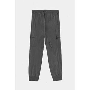 Abercrombie & Fitch pantaloni copii culoarea gri, neted, KI234-4066 imagine