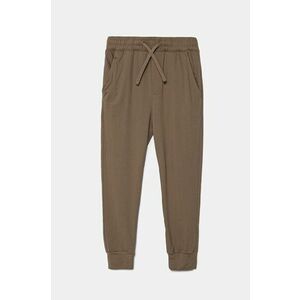 Abercrombie & Fitch pantaloni de trening pentru copii culoarea bej, neted, KI234-4055 imagine