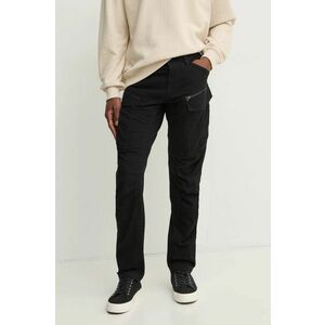 G-Star Raw pantaloni barbati, culoarea negru, drept, D25665-D846 imagine