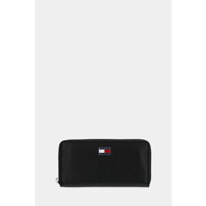 Tommy Jeans portofel femei, culoarea negru, AW0AW16980 imagine