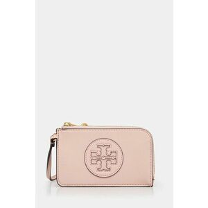 Tory Burch portofel Ella femei, culoarea roz, 157506.655 imagine