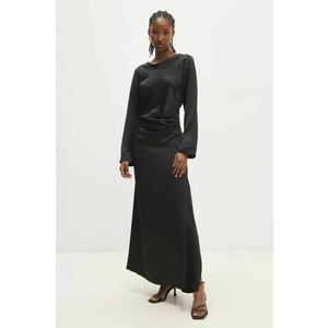 Answear Lab rochie culoarea negru, maxi, evazati imagine