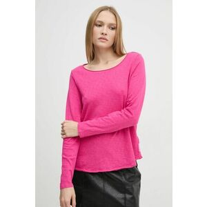 Marc O'Polo longsleeve din bumbac culoarea roz, 5000006103 imagine