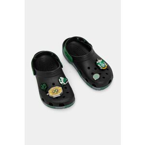 Crocs papuci Classic Slytherin Clog culoarea negru, 210527 imagine