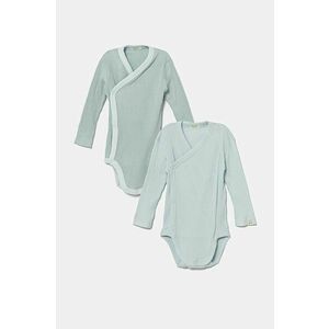 United Colors of Benetton body din bumbac pentru bebelusi 2-pack 3FMG0B00Q imagine