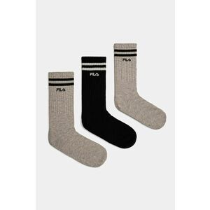 Fila sosete 3-pack barbati, culoarea negru, F5603 imagine