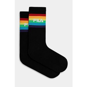 Fila sosete Pride 2-pack culoarea negru, F1614 imagine