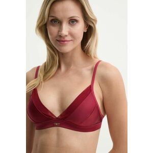 United Colors of Benetton sutien culoarea bordo, neted, 3A1Q1R01Q imagine