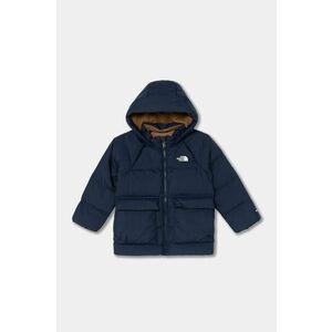 The North Face geaca de puf pentru copii NORTH DOWN FLEECE LINED PARKA culoarea albastru marin, NF0A88VF8K21 imagine