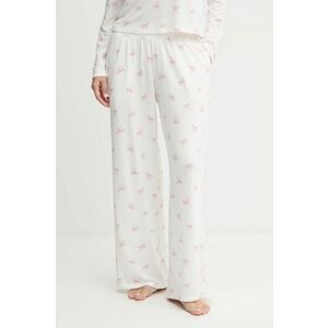 Hollister Co. pantaloni de pijama femei, culoarea bej, KI346-4039 imagine