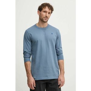 G-Star Raw longsleeve din bumbac uni, D25076-336 imagine