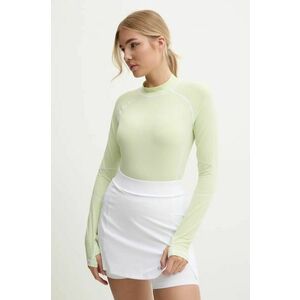 Casall mânecă lungă de antrenament Technical Pursuit culoarea verde, cu turtleneck, 24218 imagine