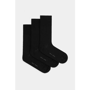 CDLP șosete de lână 3-pack culoarea negru, MSO006112303 imagine