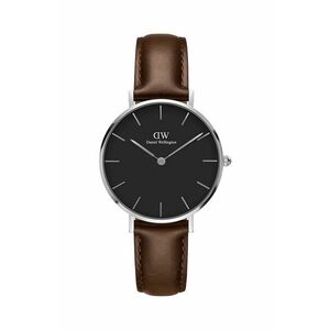 Daniel Wellington ceas Classic Petite Bristol 32 bărbați, culoarea maro, DW00100177 imagine