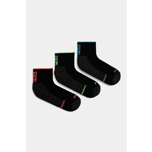 Fila șosete 3-pack bărbați, culoarea negru, F2521 imagine