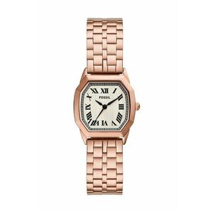 Fossil ceas Rose Gold femei, culoarea auriu, ES5386 imagine