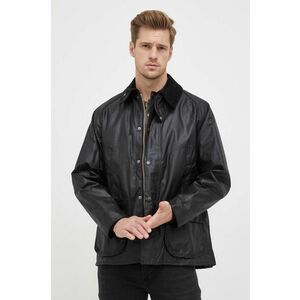 Barbour geacă Bedale Wax Jacket bărbați, culoarea negru, de tranziție MWX0018 imagine