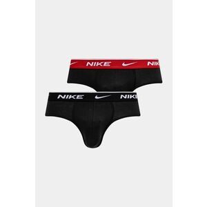 Nike slip 2-pack barbati, culoarea negru imagine