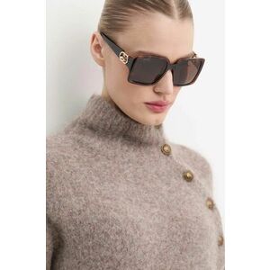 Gucci ochelari de soare femei, culoarea maro, GG1692S imagine