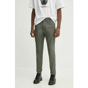 G-Star Raw pantaloni barbati, culoarea verde, cu fason chinos imagine