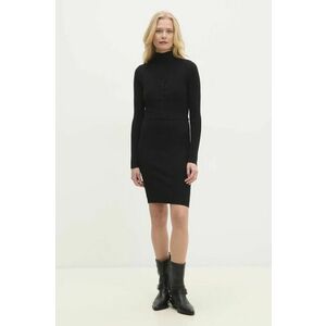 Answear Lab rochie și cardigan culoarea negru imagine