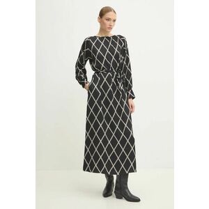 Answear Lab rochie culoarea negru, maxi, drept imagine